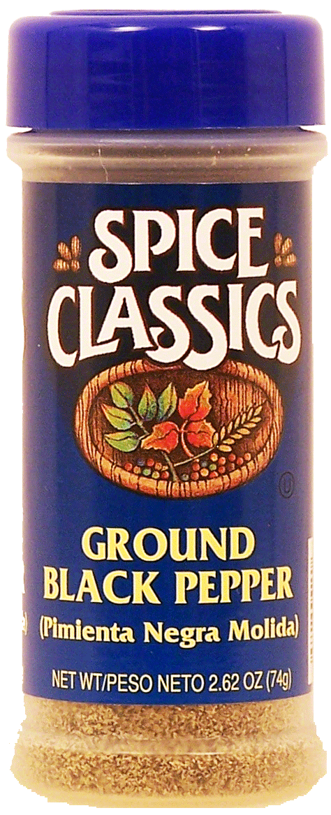 Spice Classics  pepper, ground black (pimienta negra molida) Full-Size Picture